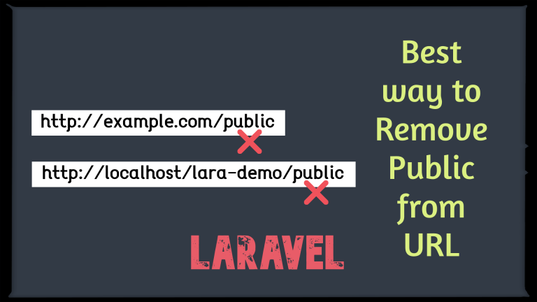 best way to remove public from url