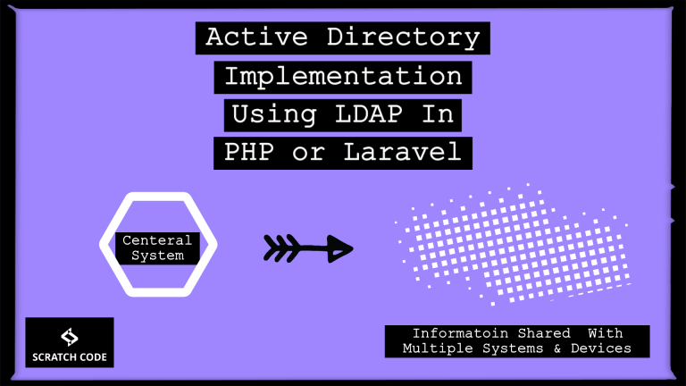 active directory using ldap in php or laravel